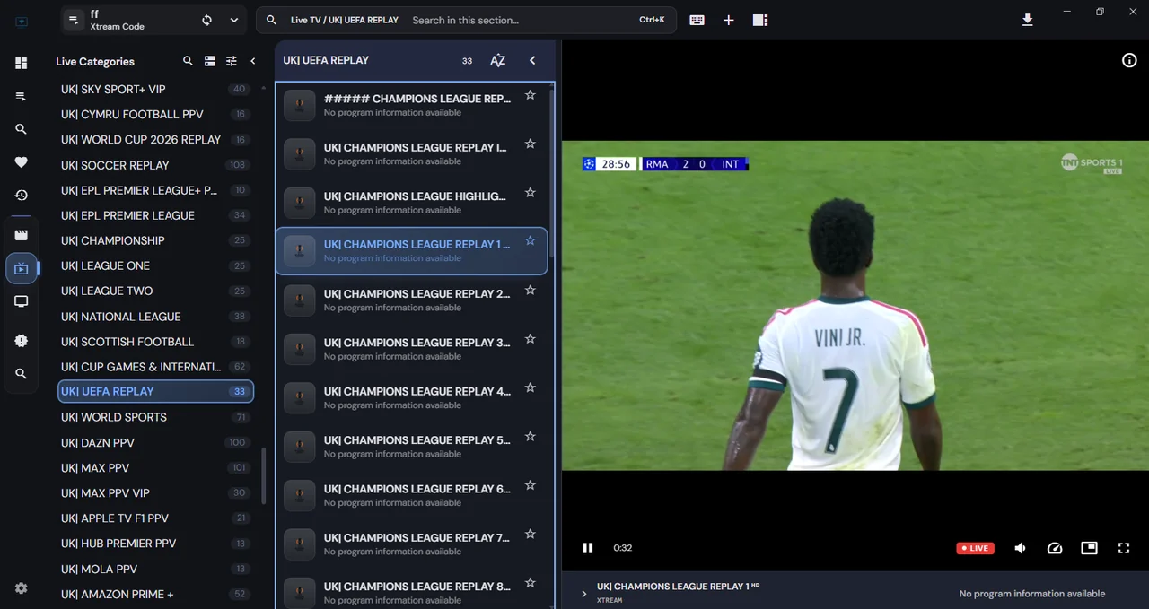 UFC, Boxing PPV and Worldwide Sports Stadium Feeds